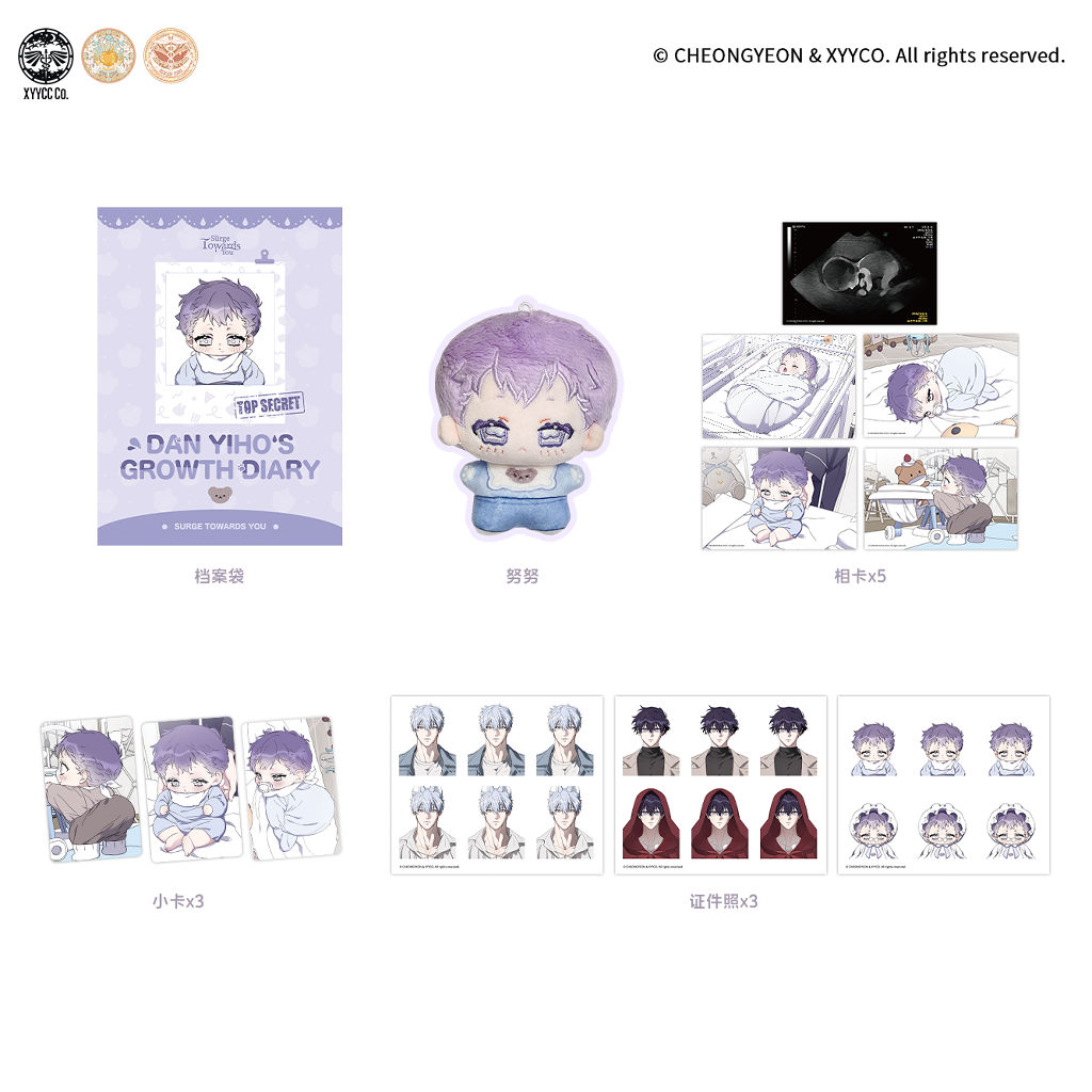 寻觅你的波涛-时光叠印系列-档案袋套组