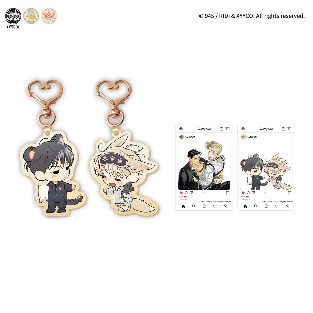 危险便利商店-璀璨危情系列亚克力挂件套组